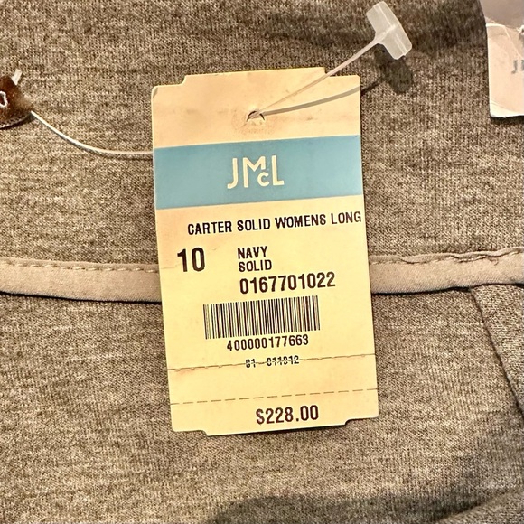 J.Mclaughlin Women’s Carter Navy Sequin High Waist Wide Leg Pants Size 10L‎ - Picture 5 of 11